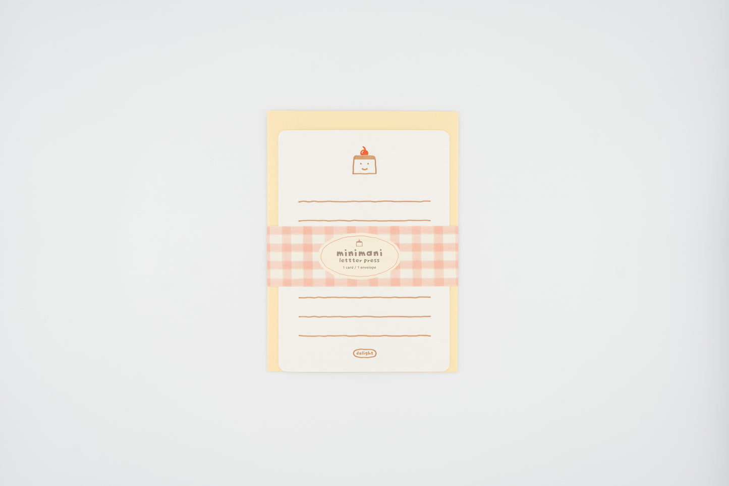 Minimani Letterpress Message Card
