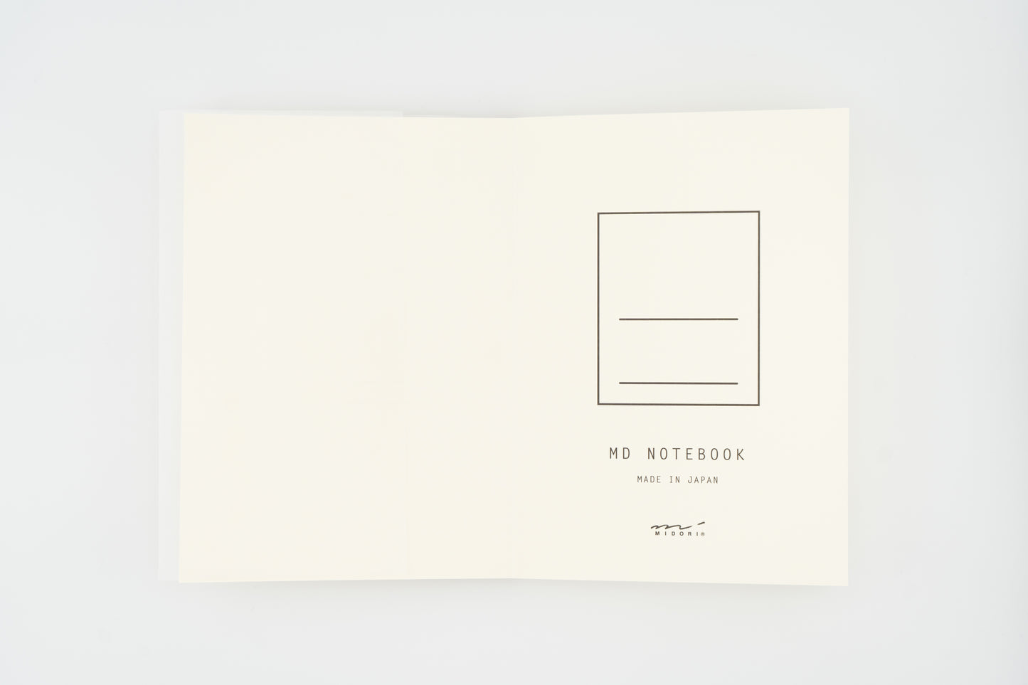Midori Notebook A6 Blank
