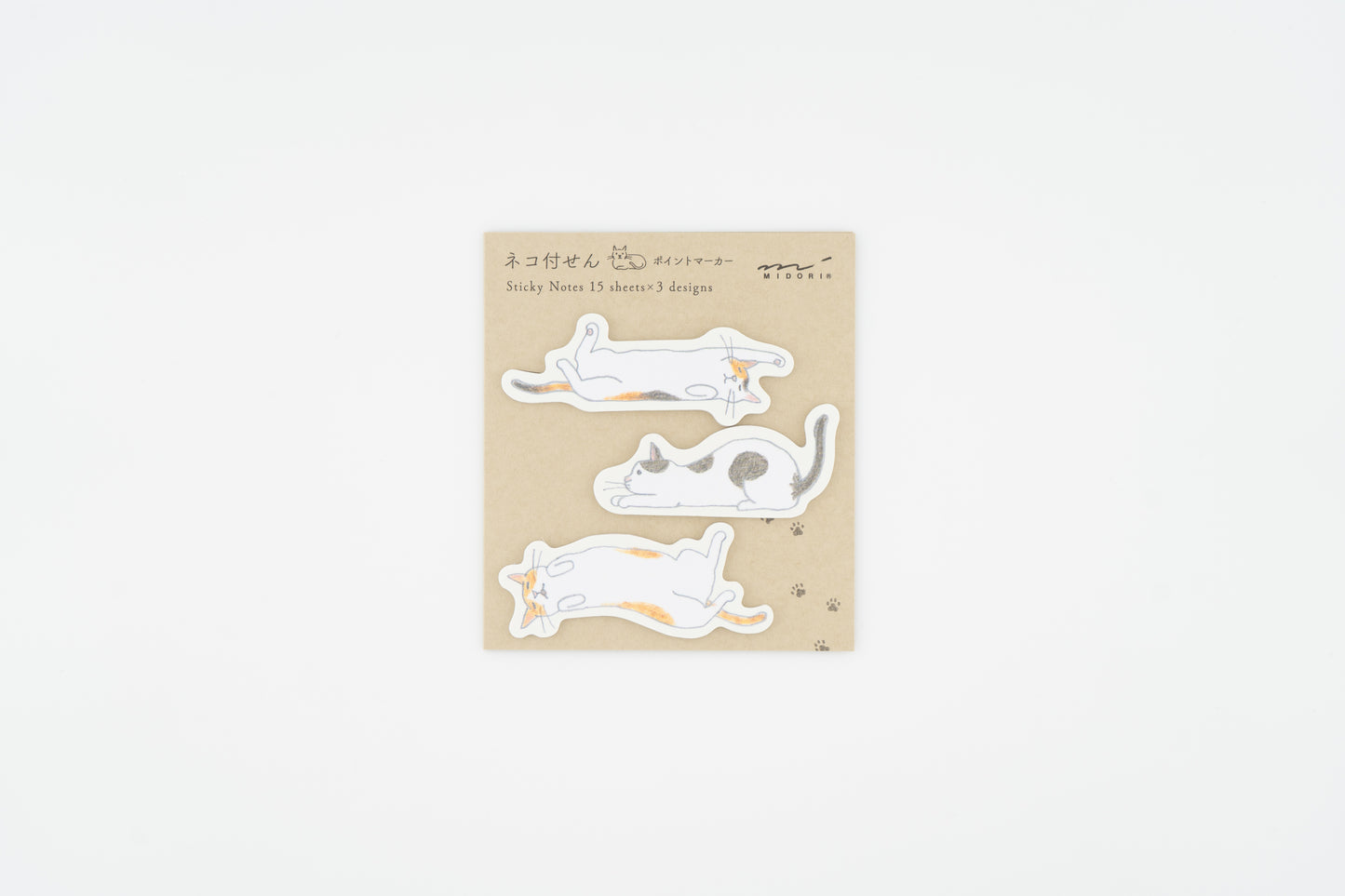 Midori Cat Sticky Notes