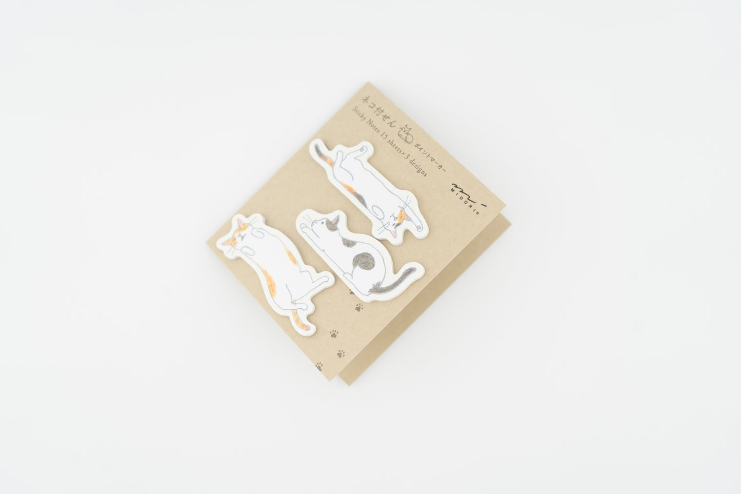 Midori Cat Sticky Notes
