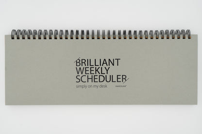 Brilliant Weekly Scheduler