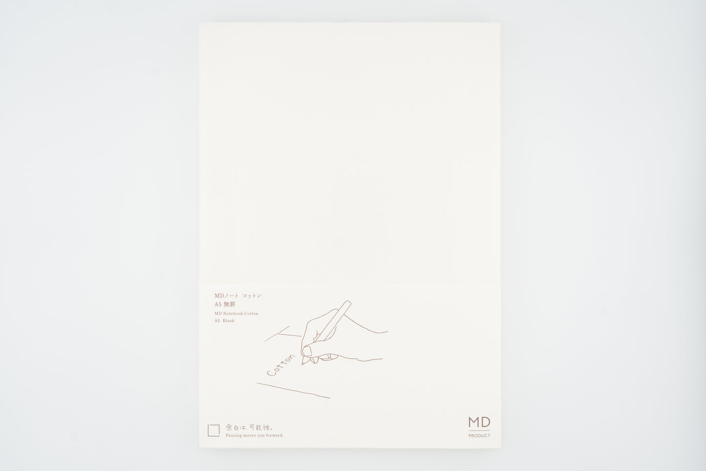Midori Notebook A5 Cotton Blank