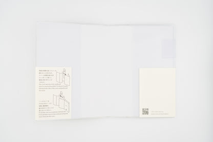 Midori Notebook A6 Clear Cover