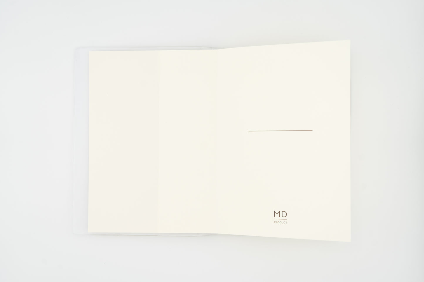 Midori Notebook A6 Clear Cover