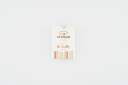 Alphabet Sticker Pack Pastel