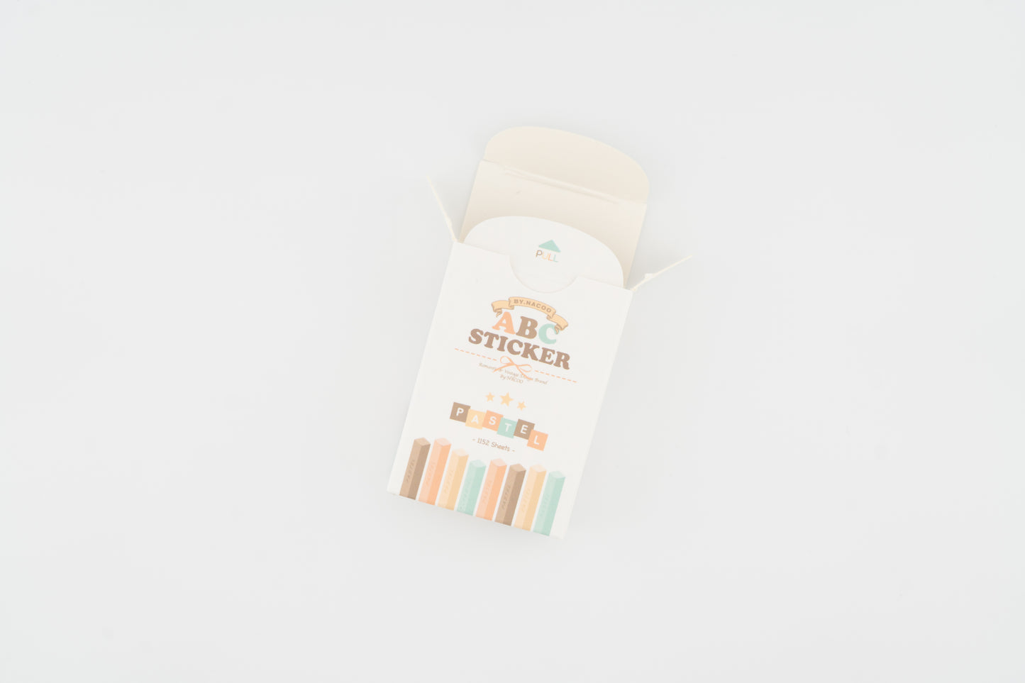 Alphabet Sticker Pack Pastel