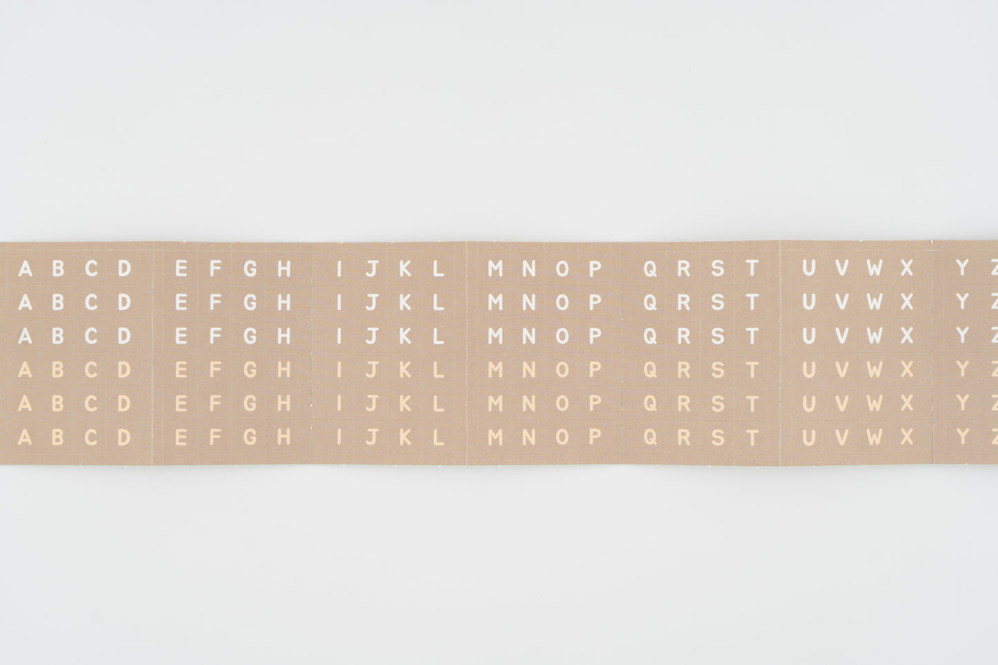 Alphabet Sticker Pack Pastel
