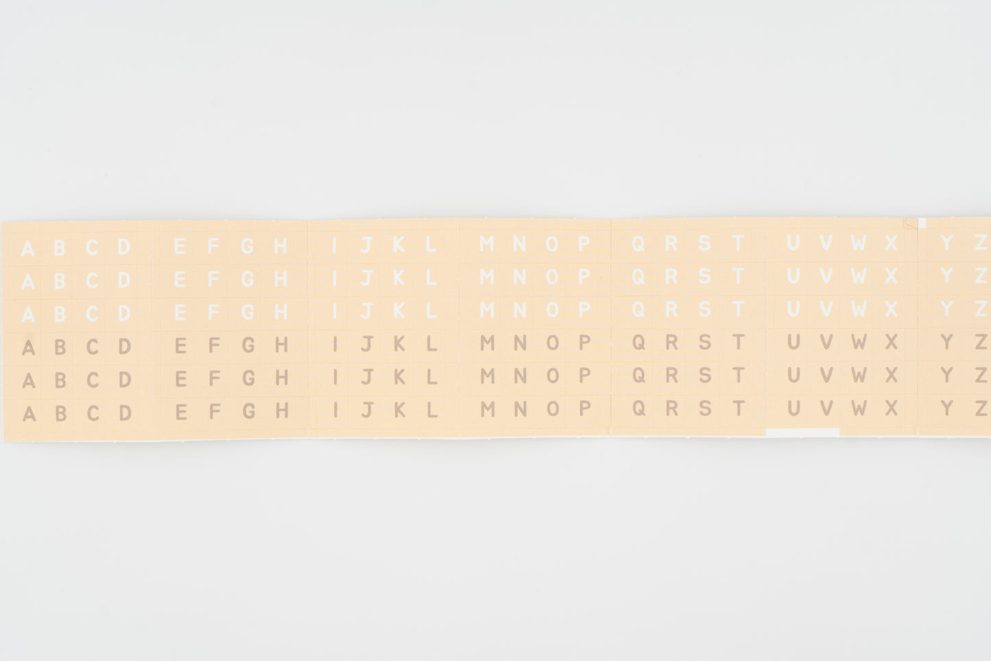 Alphabet Sticker Pack Pastel