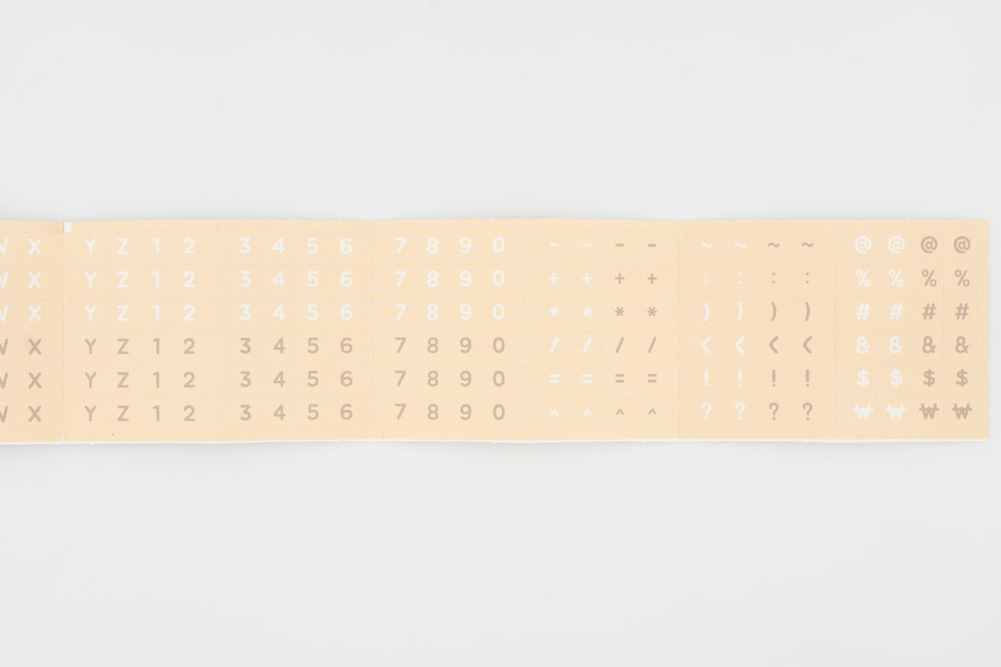 Alphabet Sticker Pack Pastel