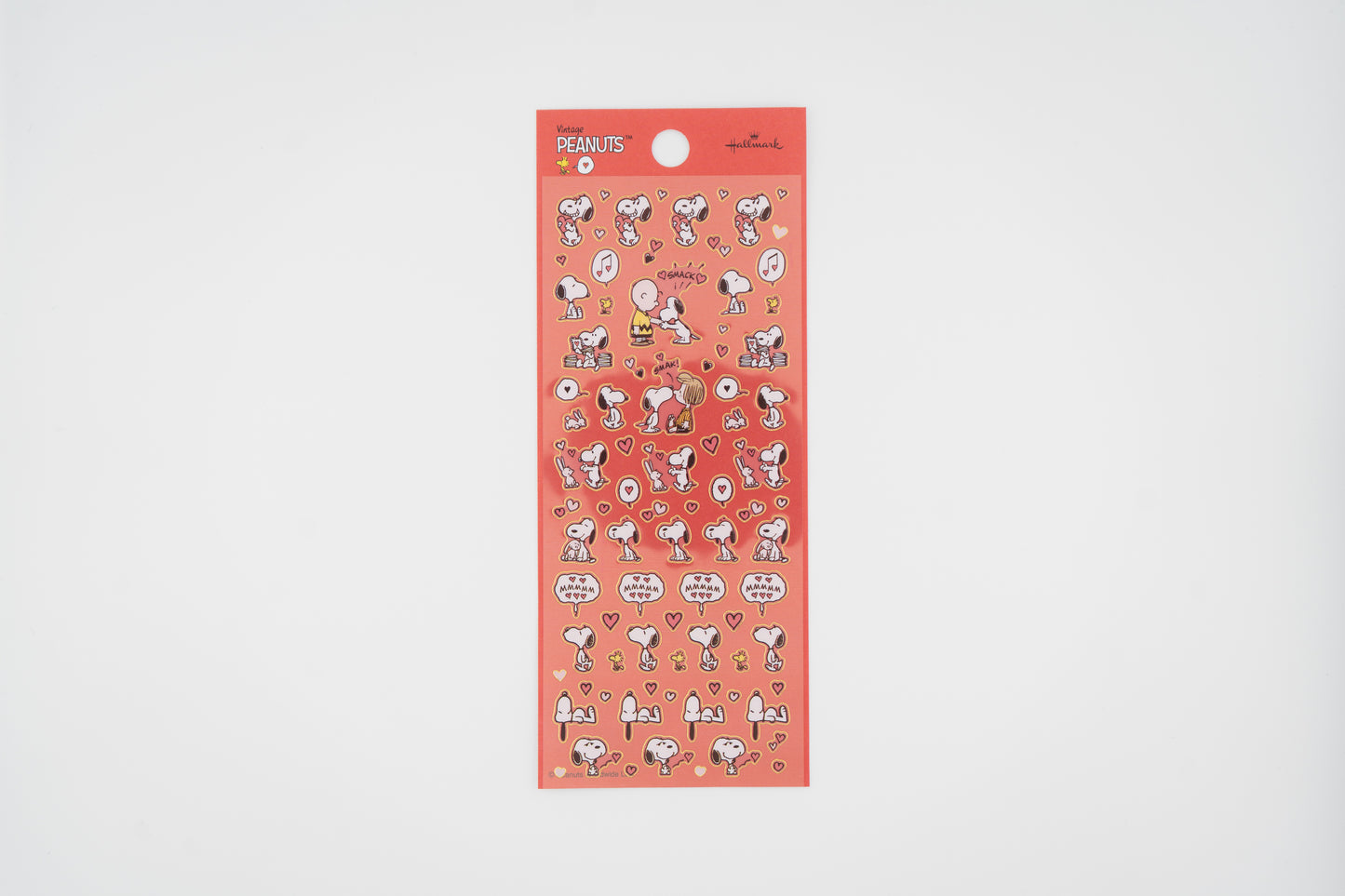 Snoopy Gold Stickers