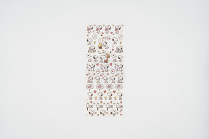Snoopy Gold Stickers