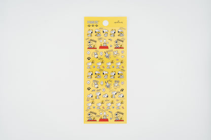 Snoopy Gold Stickers