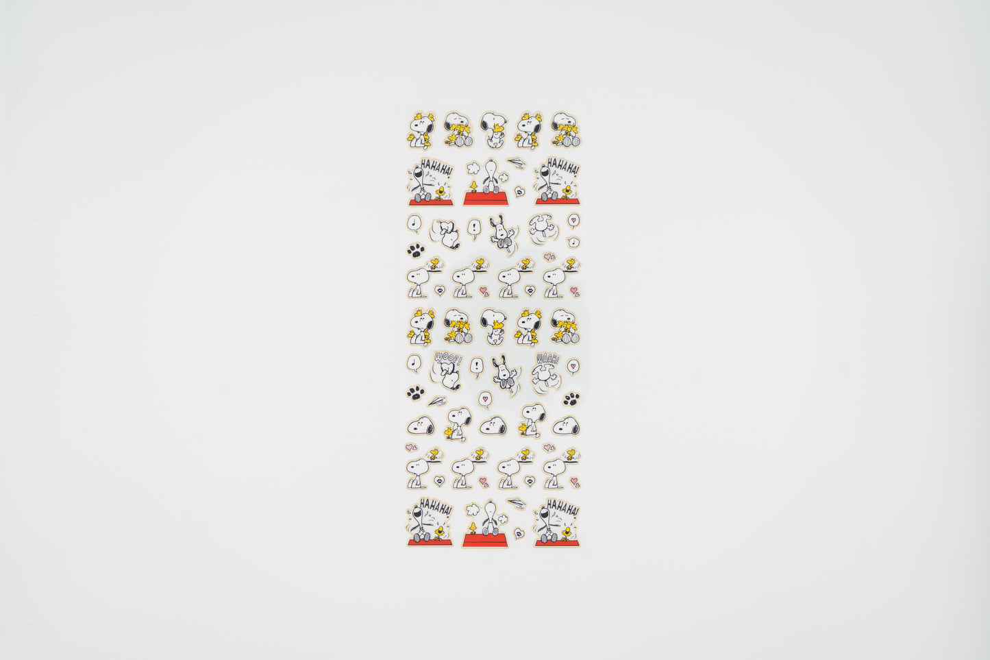 Snoopy Gold Stickers