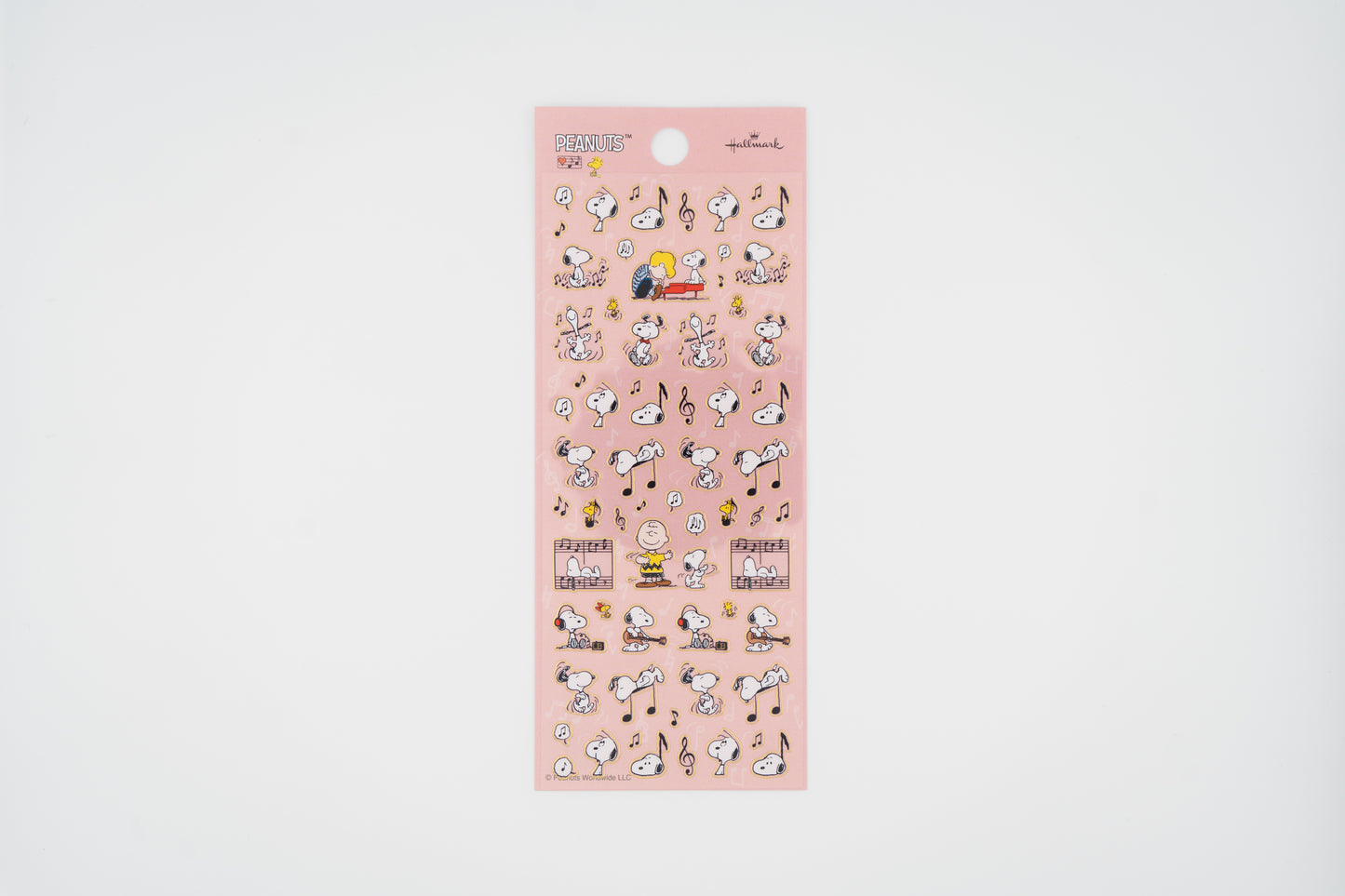 Snoopy Gold Stickers