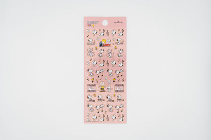 Snoopy Gold Stickers