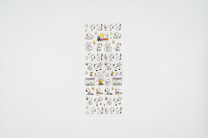Snoopy Gold Stickers