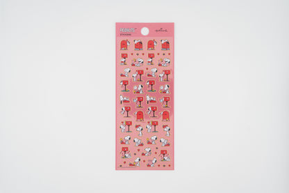 Snoopy Gold Stickers