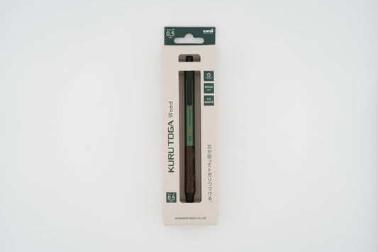 Kuru Toga Wood Mechanical Pencil 0.5mm