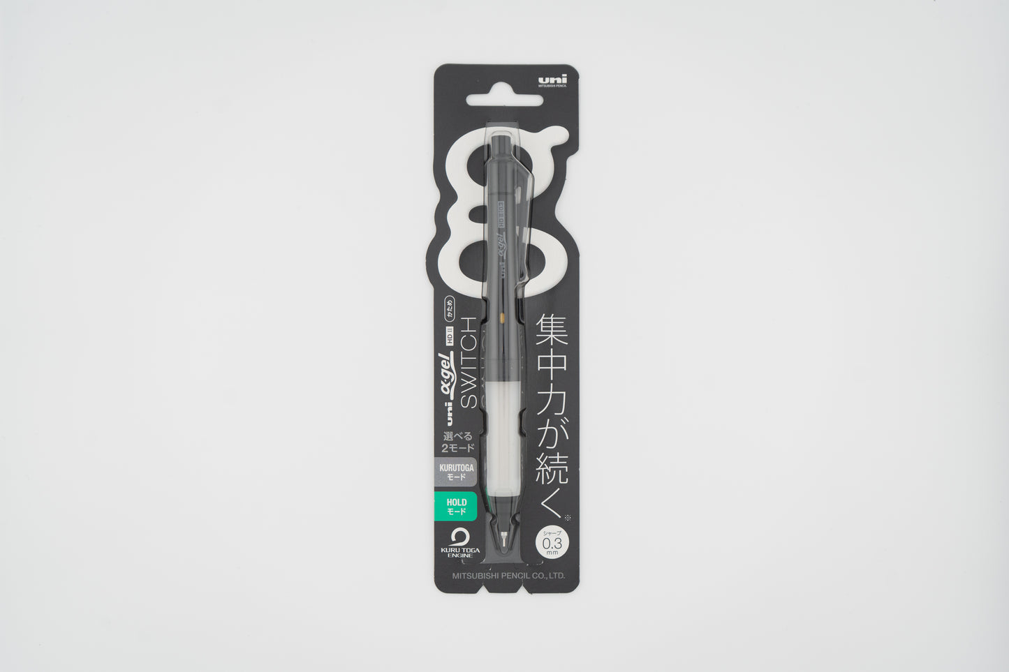Kuru Toga Gel Switch 0.3mm Mechanical Pencil
