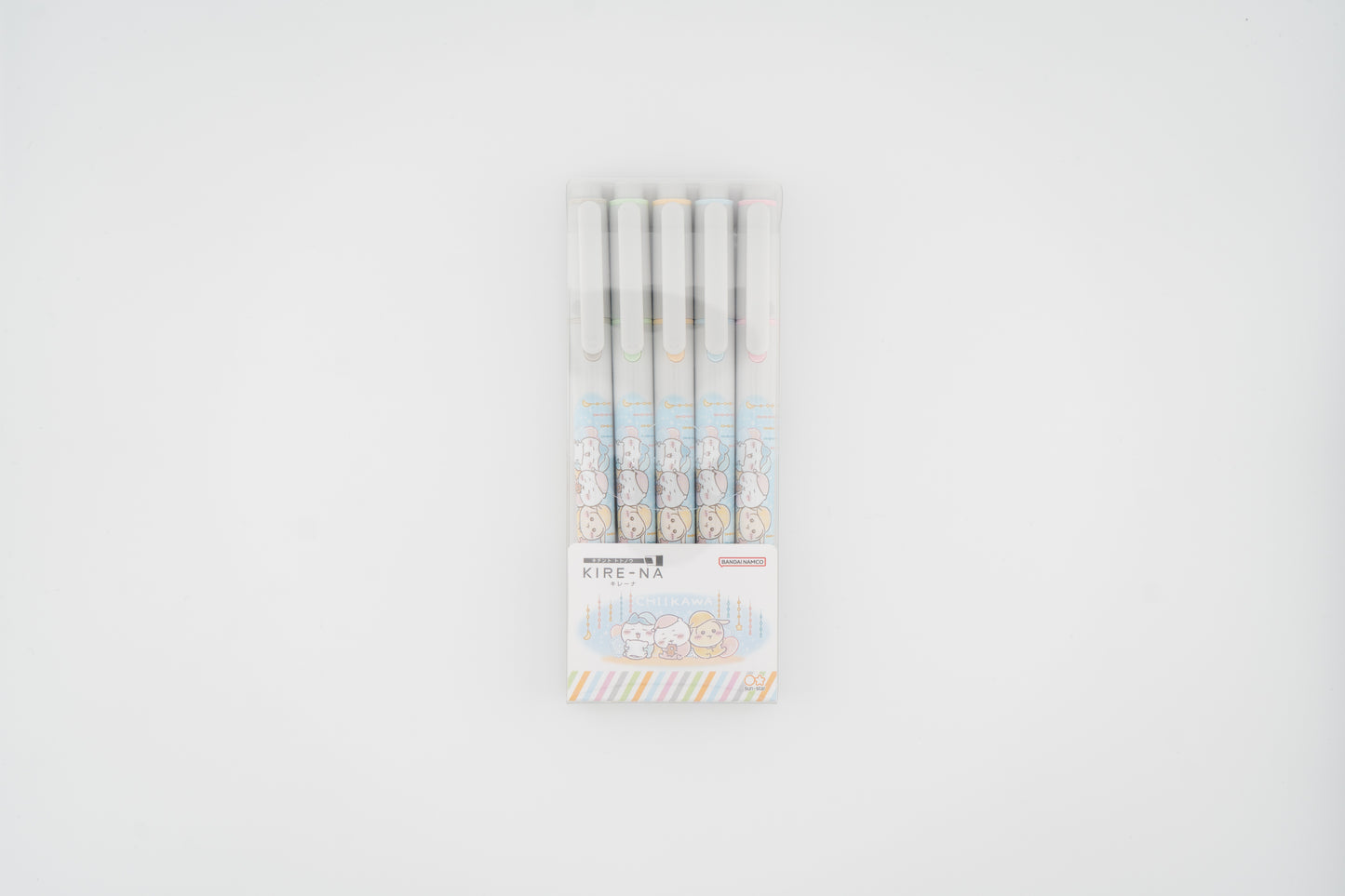 Chiikawa x Kire-Na Highlighter Set of 5 Pastel Pale