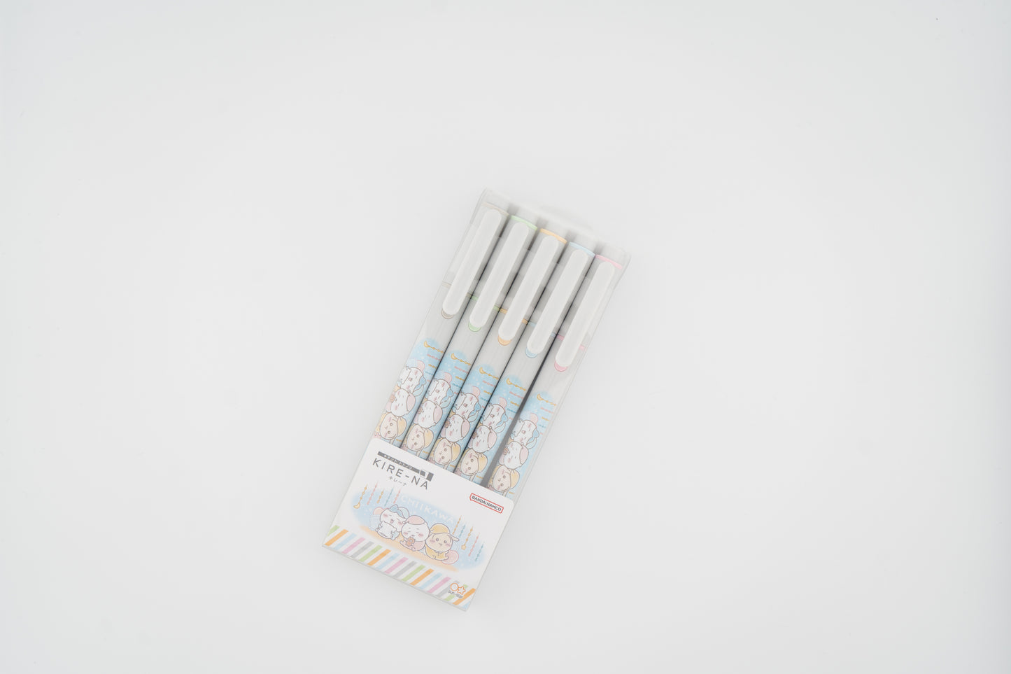 Chiikawa x Kire-Na Highlighter Set of 5 Pastel Pale