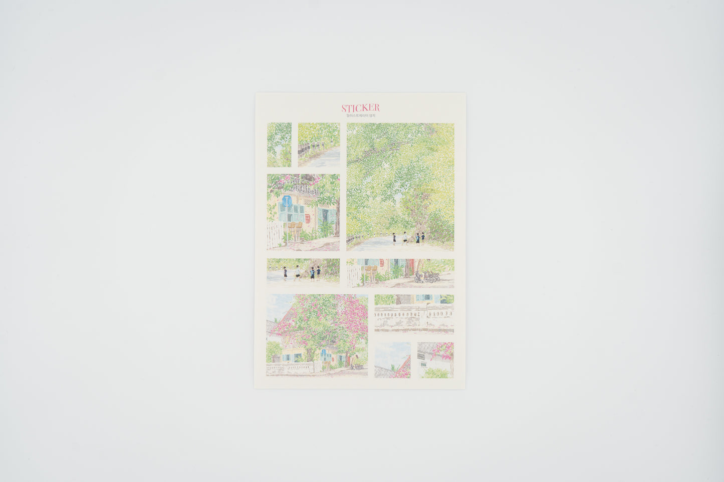 Yangchee Travel Scenery Stickers