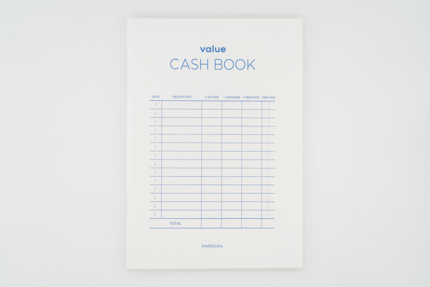 Value Cash Book
