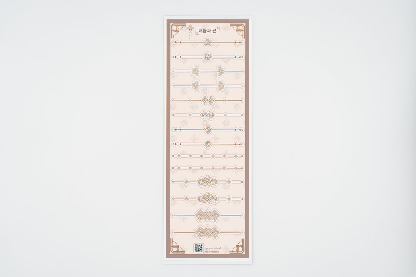 Korean Traditional Knot and Rope Sticker