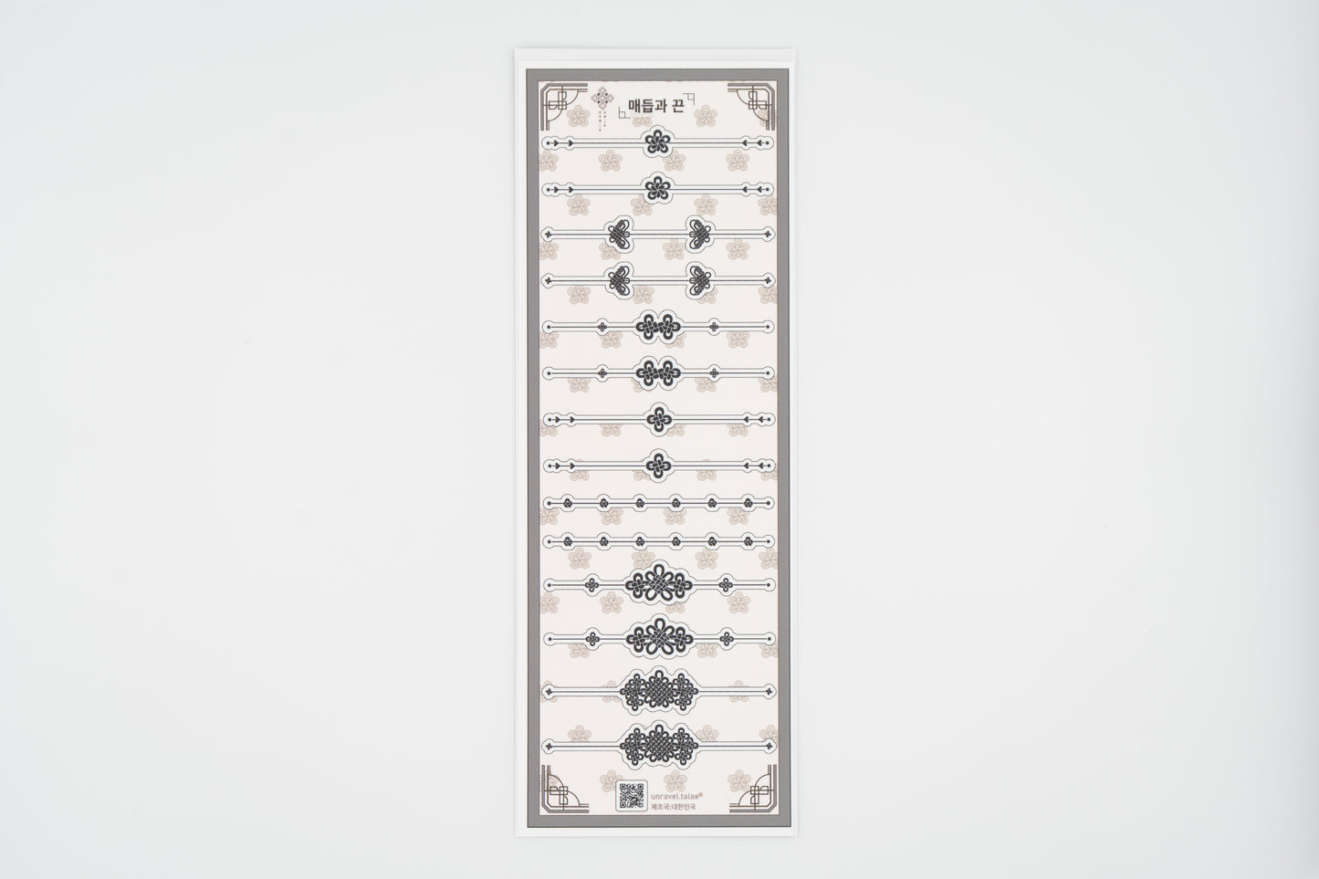 Korean Traditional Knot and Rope Sticker