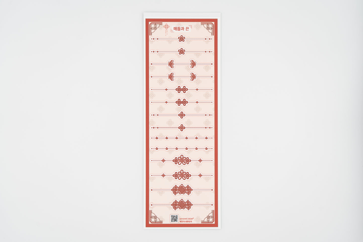 Korean Traditional Knot and Rope Sticker