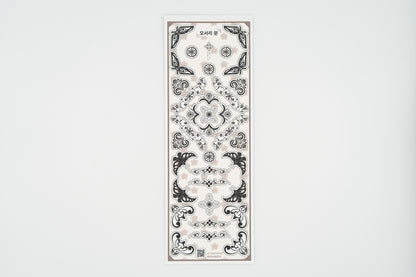 Korean Traditional Door Corner Sticker