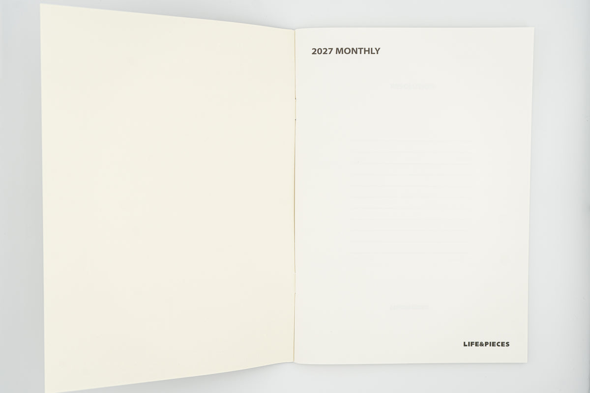 2027 Diary Dated - Monthly (Medium)