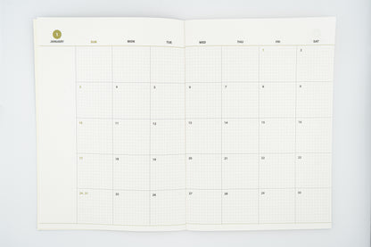 2027 Diary Dated - Monthly (Medium)