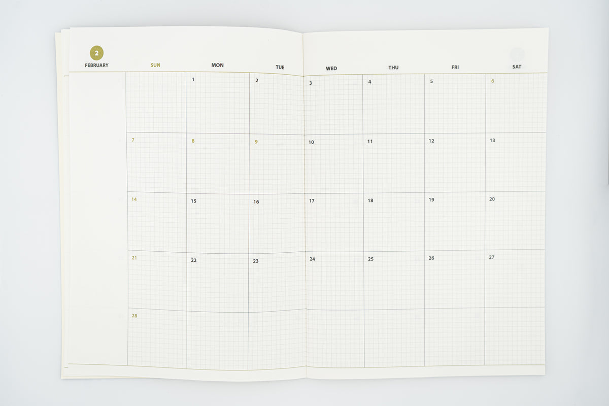2027 Diary Dated - Monthly (Medium)