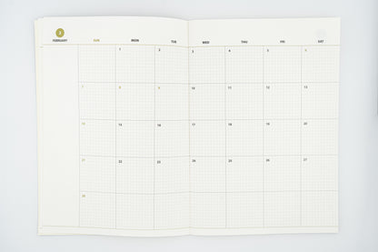 2027 Diary Dated - Monthly (Medium)