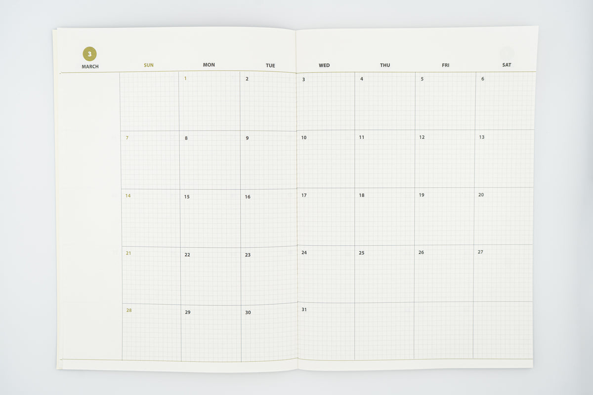 2027 Diary Dated - Monthly (Medium)