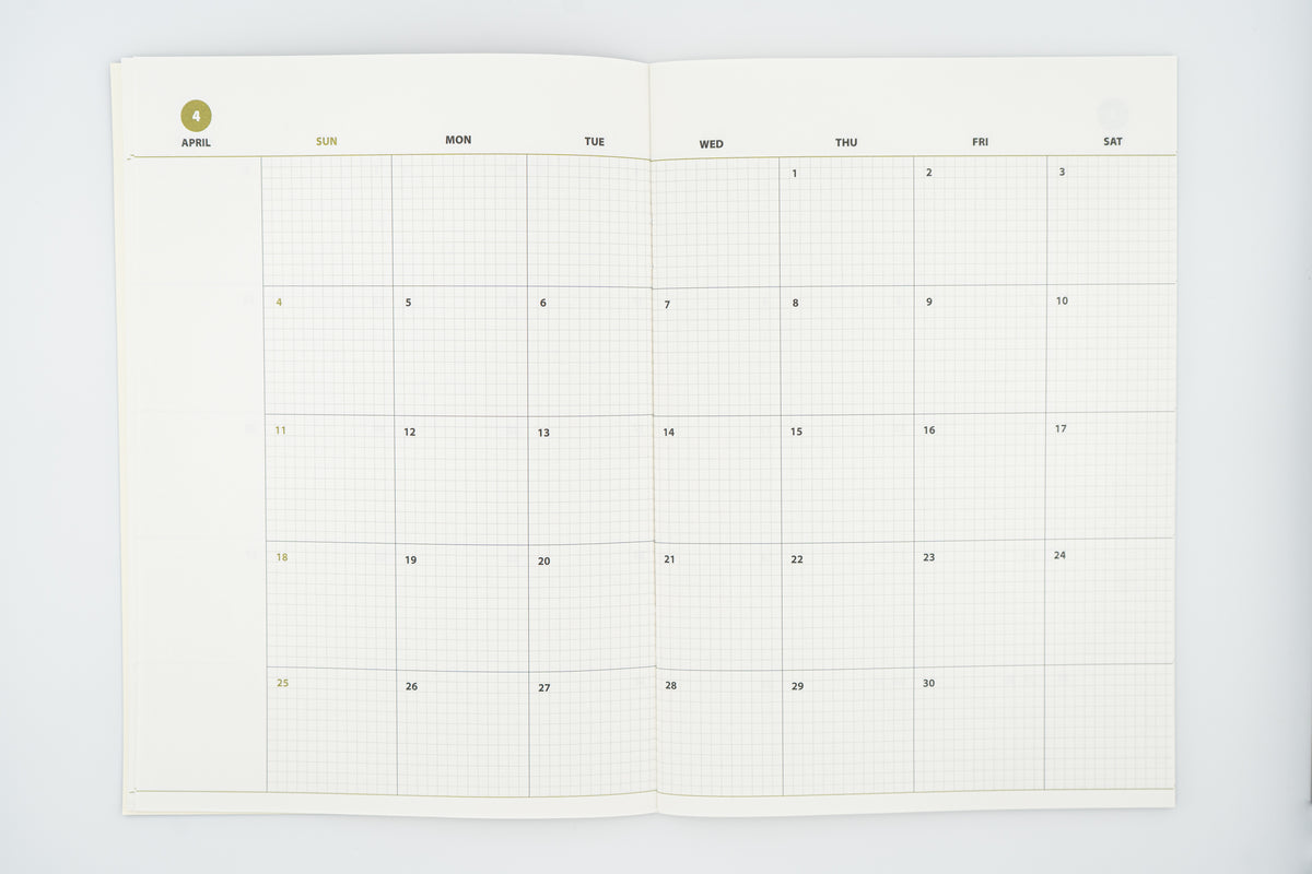 2027 Diary Dated - Monthly (Medium)