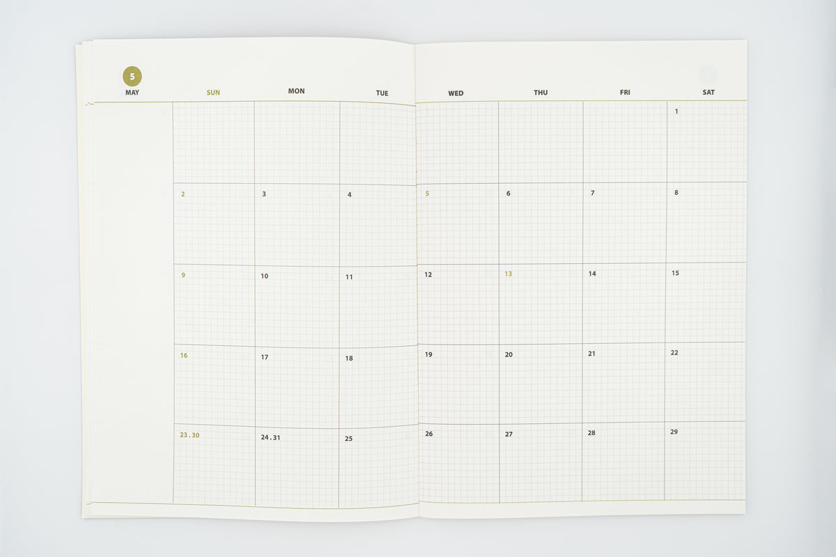 2027 Diary Dated - Monthly (Medium)
