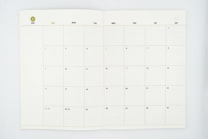 2027 Diary Dated - Monthly (Medium)