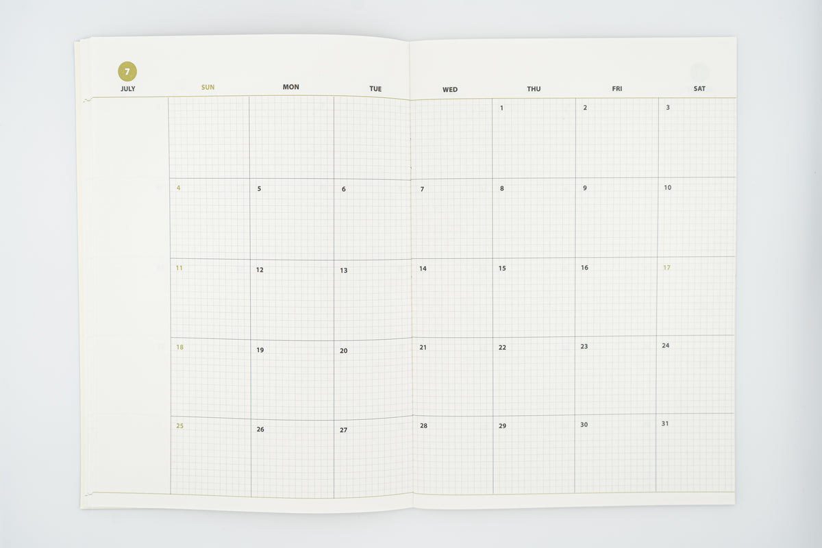 2027 Diary Dated - Monthly (Medium)