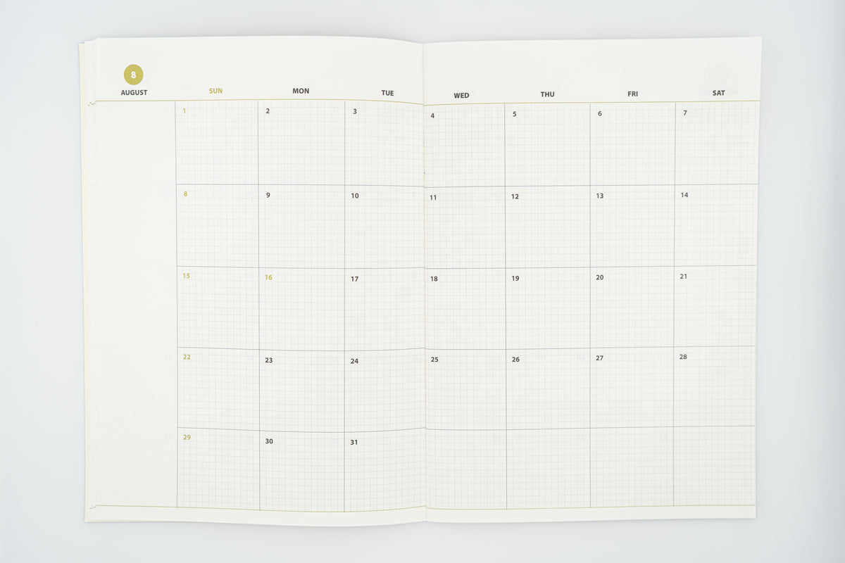 2027 Diary Dated - Monthly (Medium)