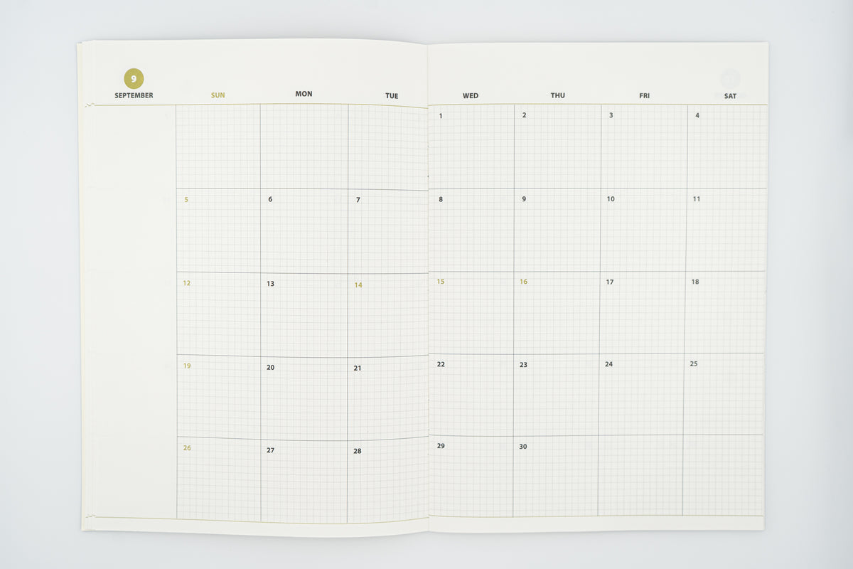 2027 Diary Dated - Monthly (Medium)