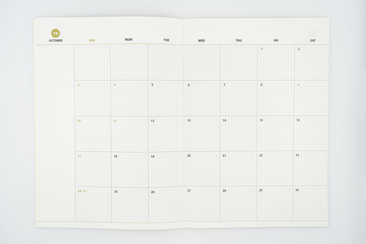 2027 Diary Dated - Monthly (Medium)