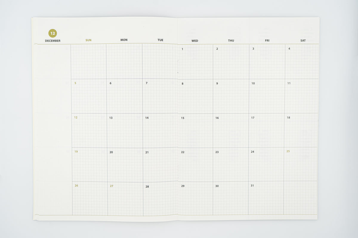 2027 Diary Dated - Monthly (Medium)