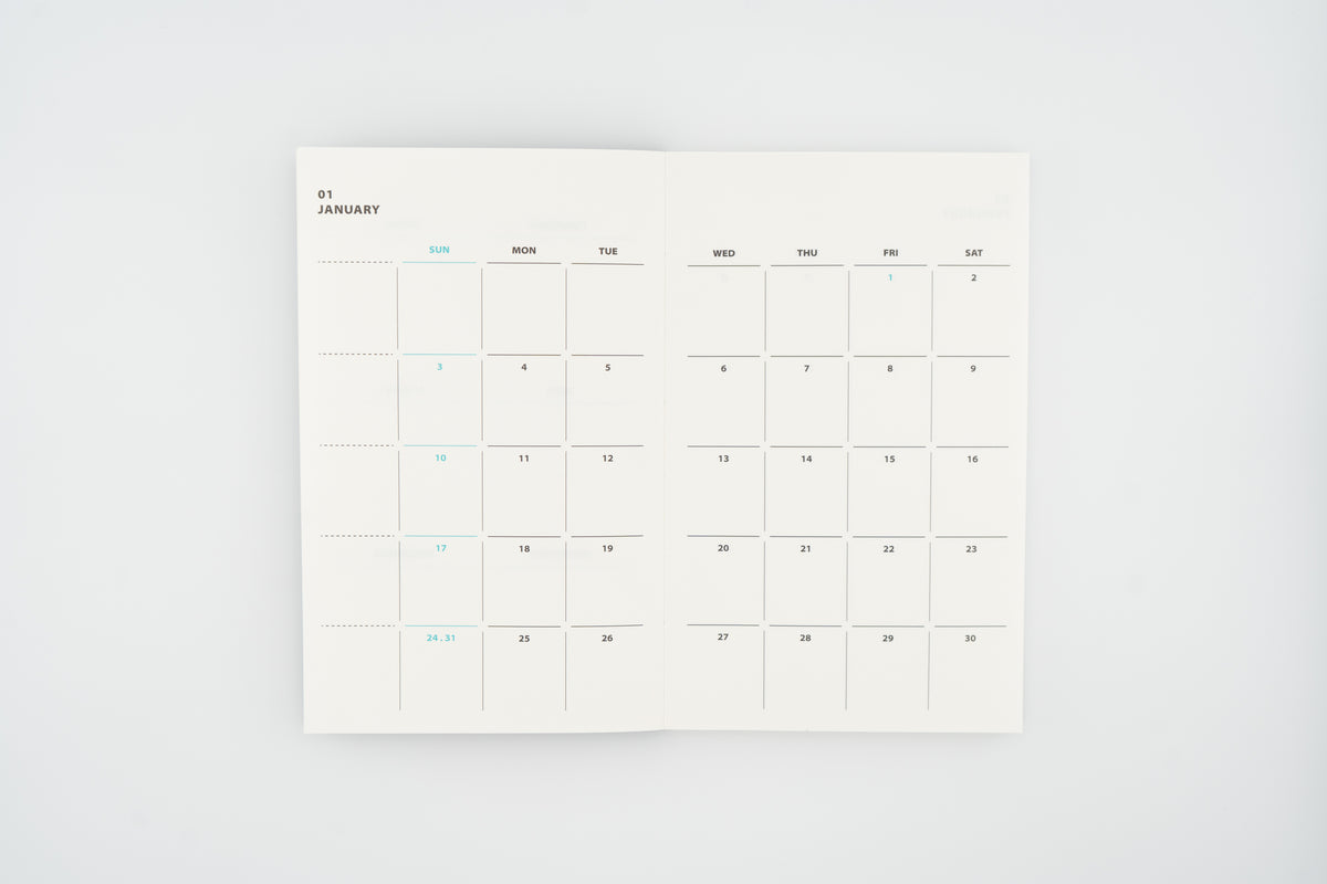 2027 Diary Dated - Weekly