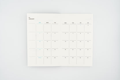 2027 Diary Dated - Weekly