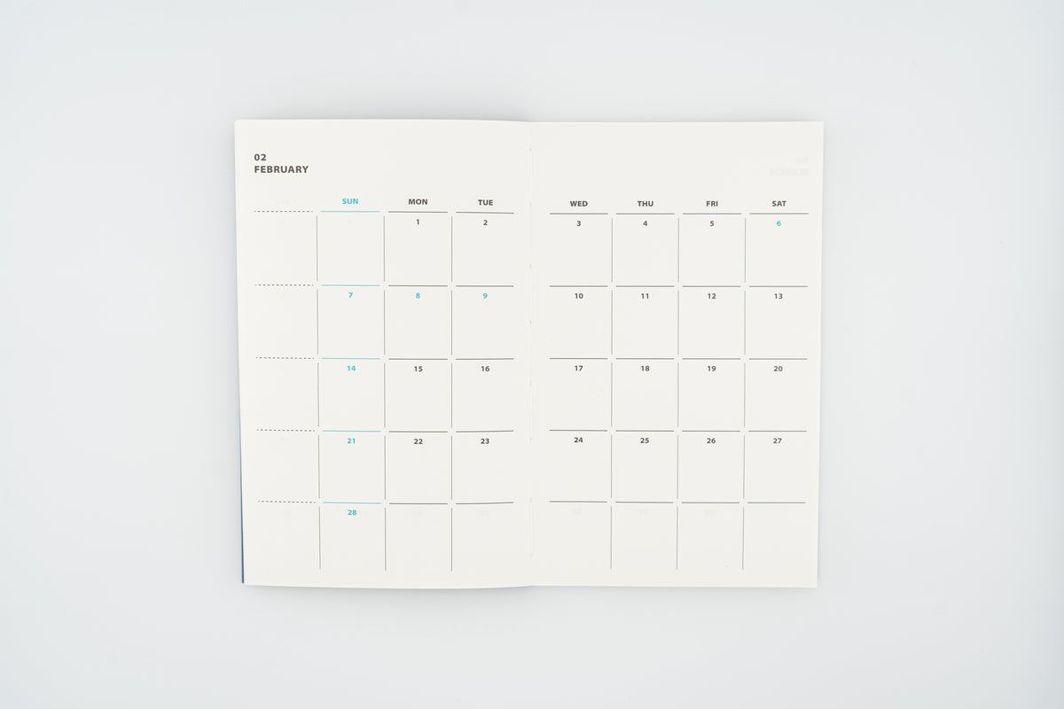 2027 Diary Dated - Weekly