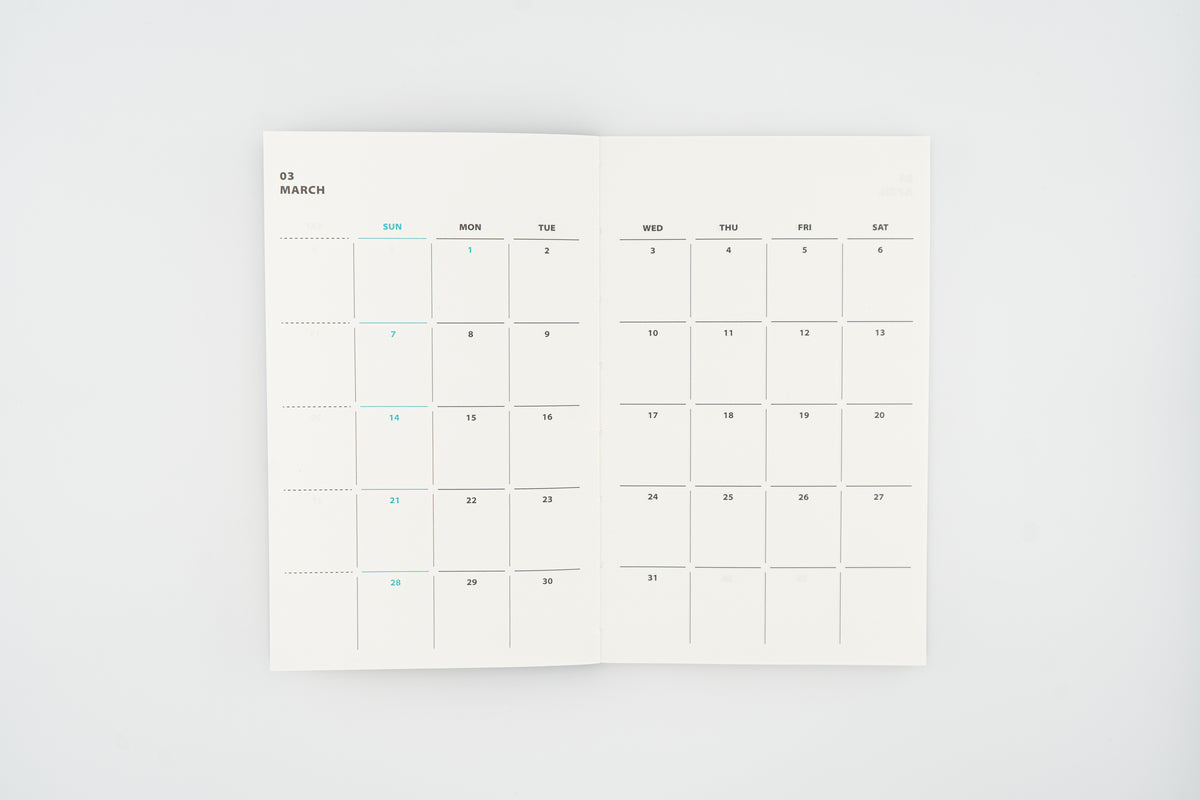 2027 Diary Dated - Weekly