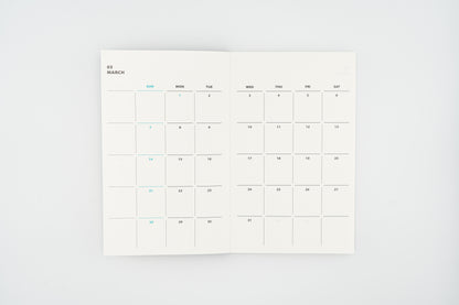 2027 Diary Dated - Weekly