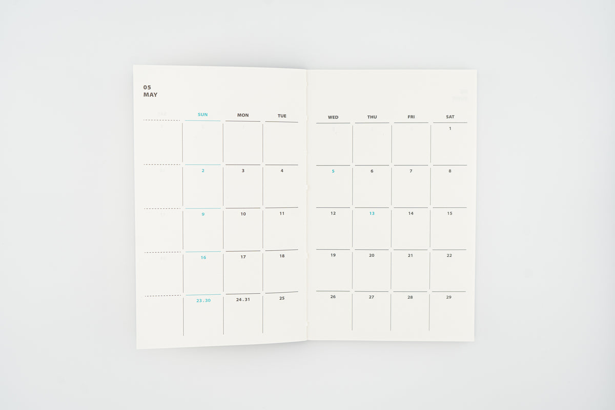 2027 Diary Dated - Weekly